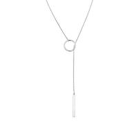 Elli Collier Femmes Chaîne en Y cercle bâton géo en argent sterling 925