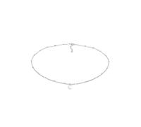 Elli - Collier Femmes Ras-du-Cou en Argent Sterling 925 avec Pendentif Sphère Demi-Lune