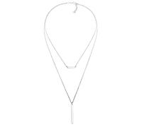 Elli Collier pour Dames en 925 Argent Eas du Cou Geo Minimal en Couche