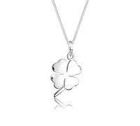 Elli Collier pour femme avec pendentif en forme de trèfle en argent sterling 925