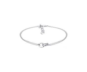 Elli Découpe Filigrane Cercle Base 925 Argent - 17cm
