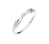 Elli DIAMONDS Bague argent, Taille 58