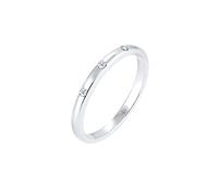 Elli DIAMONDS Bague argent, Taille 52