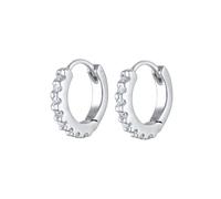 Elli DIAMONDS Boucles d'oreilles 'Diamant' argent, Taille One Size