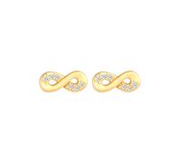 Elli DIAMONDS Boucles d'oreilles or, Taille One Size