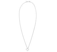 Elli DIAMONDS Chaîne 'Herz' argent / blanc, Taille 45