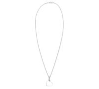 Elli DIAMONDS Collier Femmes Pendentif Cœur Amour Classique avec Diamant (0.05 ct.) en Argent Sterling 925