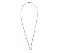 Elli DIAMONDS Chaîne 'Herz Glitzer' or rose, Taille 45
