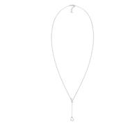 Elli DIAMONDS Chaîne 'Herz, Infinity' argent / transparent, Taille 45