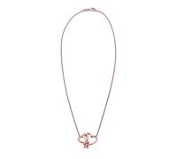 Elli DIAMONDS Chaîne 'Herz' or rose, Taille 45