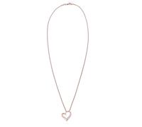 Elli DIAMONDS Chaîne 'Herz' or rose, Taille 45