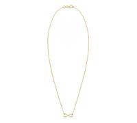 Elli DIAMONDS Collier Femmes avec Pendentif Infinity Diamant (0.03 ct.) en Argent Sterling 925