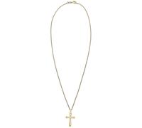 Elli DIAMONDS Chaîne 'Kreuz' or / blanc, Taille 45