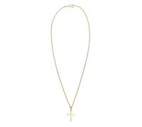 Elli DIAMONDS Chaîne 'Kreuz' or, Taille 45