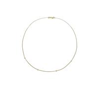 Elli DIAMONDS Chaîne 'Lab grown Diamonds' or / transparent, Taille 45