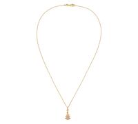 Elli DIAMONDS Chaîne 'Tannenbaum' or, Taille 45