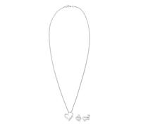 Elli DIAMONDS Parure de bijoux 'Herz' argent, Taille 45