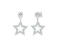 Elli Étoile Astro Classique Cristal 925 Argent