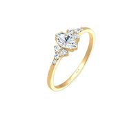Elli Femme Argent Bague solitaire de fiançailles