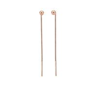 Elli Boucles d'Oreilles Femmes Pendentif Géo Boule Minimaliste en Argent Sterling 925