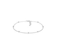 Elli Femme Bracelet de Cheville Balle de Base Géo Minimum 925 Argent - 22cm