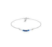 Elli Femme Bracelet de Cheville Perle Rose 925 Argent