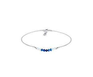 Elli Femme Bracelet de Cheville Perle Rose 925 Argent