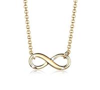 Elli Femme Précieux Bijoux Collier Court Infinity