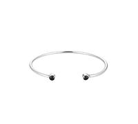 Elli Geo Minimal Bracelet pour femme avec cristaux en argent sterling 925, 170, Argent sterling, Cristal