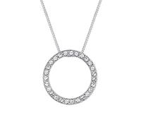 Elli Necklace Elli Necklace Circle Karma Crystals 925 Sterling Silver