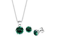 Elli - Parure Collier et Boucles d'Oreilles - Femme - Argent - 925/1000 - 09000052_45