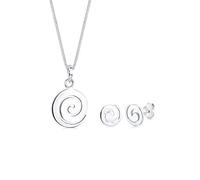 Elli - Parure Collier et Boucles d'Oreilles - Femme - Argent - 925/1000