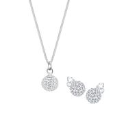 Elli - Parure Collier et Boucles d'Oreilles - Femme - Cristal - Argent - 925/1000 - 0905130411_45 - 45cm