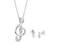 Elli - Parure Collier et Boucles d'Oreilles - Femme - Argent - 925/1000 - 0912482211_45 - 45cm