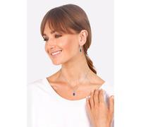 Elli - Parure Collier et Boucles d'Oreilles - Femme - Argent - 925/1000 - Oxyde de Zirconium - 0910910313_45 - 45cm
