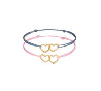 ELLI Parure de bijoux bleu / or / rose, Taille 14