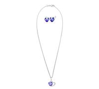 ELLI Parure de bijoux bleu violet / argent, Taille One Size