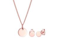 ELLI Parure de bijoux 'Geo' or rose, Taille One Size