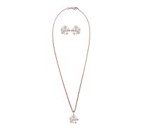 ELLI Parure de bijoux 'Herz' or rose / argent, Taille One Size