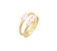 ELLI Parure de bijoux or / rose, Taille 54