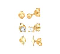 ELLI Parure de bijoux or / transparent, Taille One Size