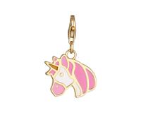 ELLI Pendentif 'Einhorn' or / rose / blanc, Taille One Size