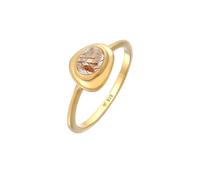 ELLI PREMIUM Bague beige / or, Taille 54