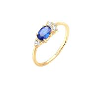 ELLI PREMIUM Bague bleu / or, Taille 52