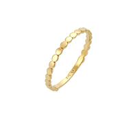 ELLI PREMIUM Bague 'Kreis' or, Taille 52