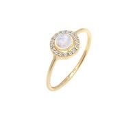 ELLI PREMIUM Bague or / transparent / blanc, Taille 58