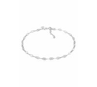 ELLI PREMIUM Bijoux de pied 'Geo' argent, Taille 22