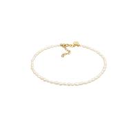 ELLI PREMIUM Bijoux de pied or / blanc perle, Taille 22