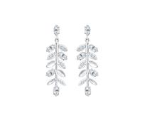 ELLI PREMIUM Boucles d'oreilles 'Blatt' argent, Taille One Size