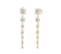 ELLI PREMIUM Boucles d'oreilles 'Kristall' or, Taille One Size